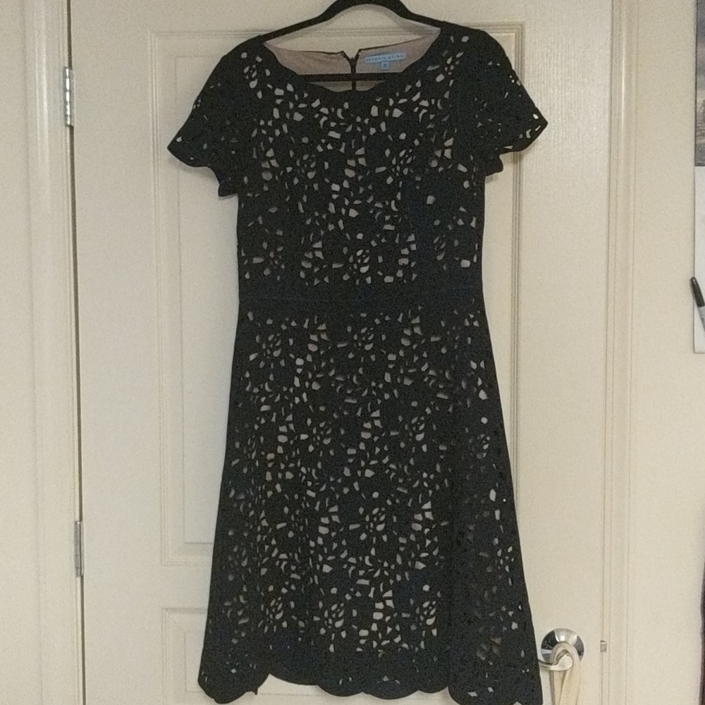 Antonio Melanie Laser Cut Dress